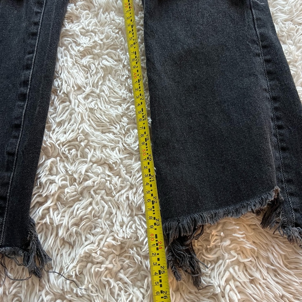 BDG Black Distressed Ankle Jeans - Picture 2 of 9
